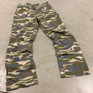 y2k low rise camo bootcut Jeans 32x32